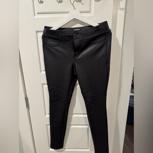 Faux Leather Pants
